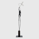 Bronze Figure with Infinity
