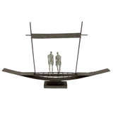 Bronze Figures in Sampan