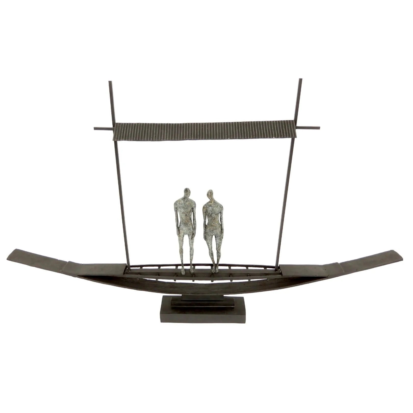 Bronze Figures in Sampan