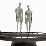 Bronze Figures in Sampan