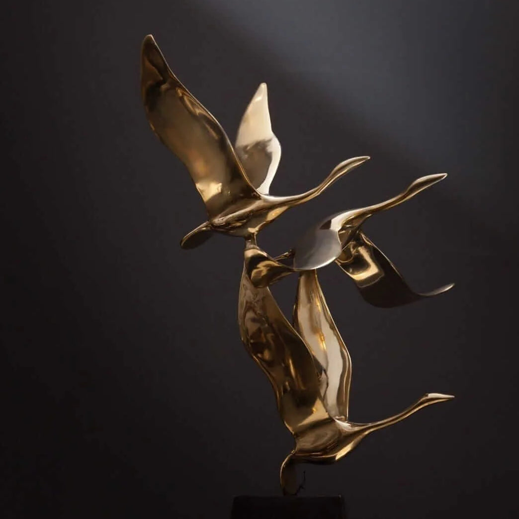 Bronze Flight 3 Sculpture