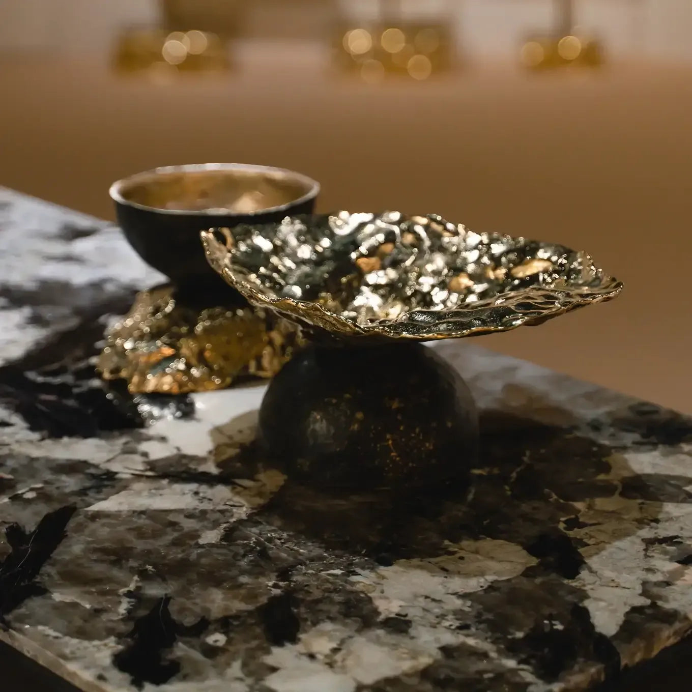 Bronze Flip Bowls