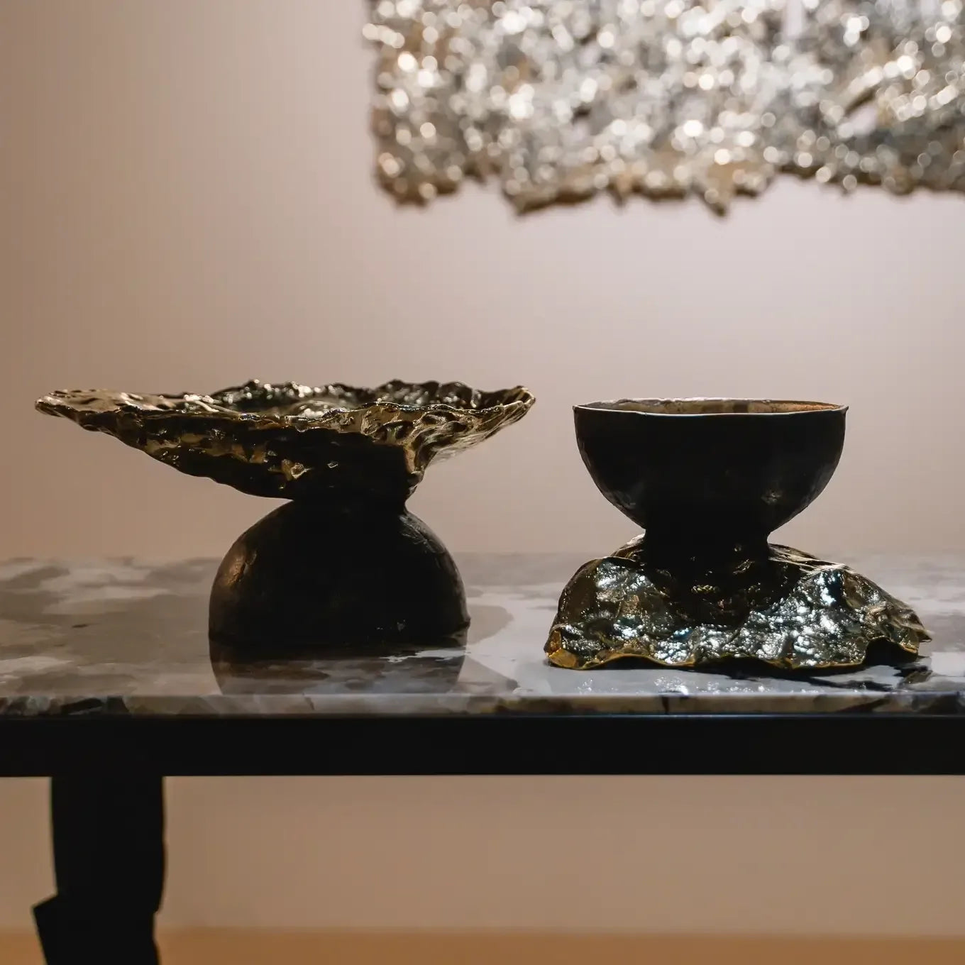 Bronze Flip Bowls
