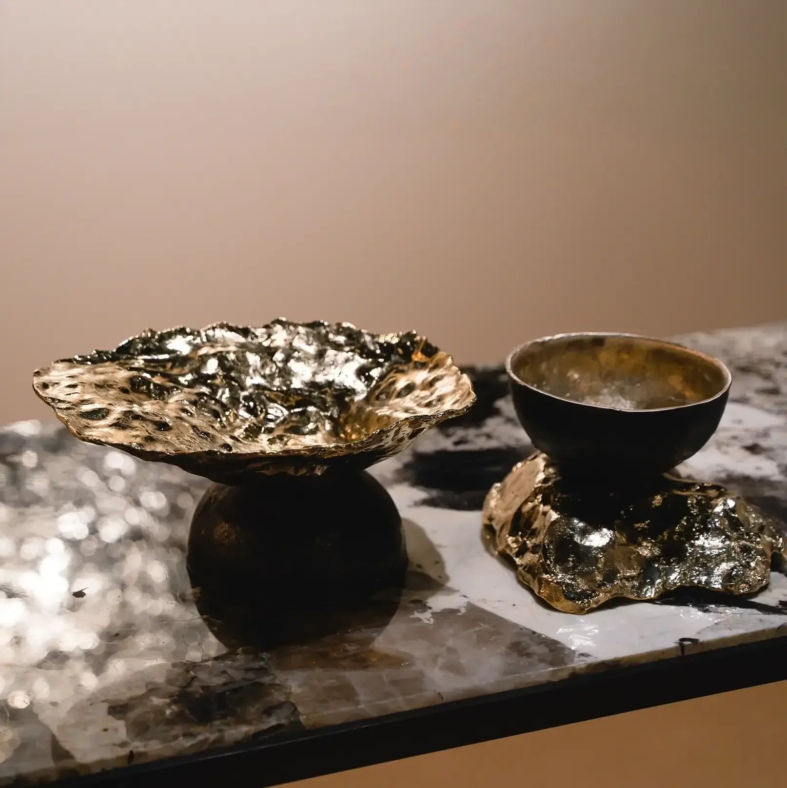 Bronze Flip Bowls