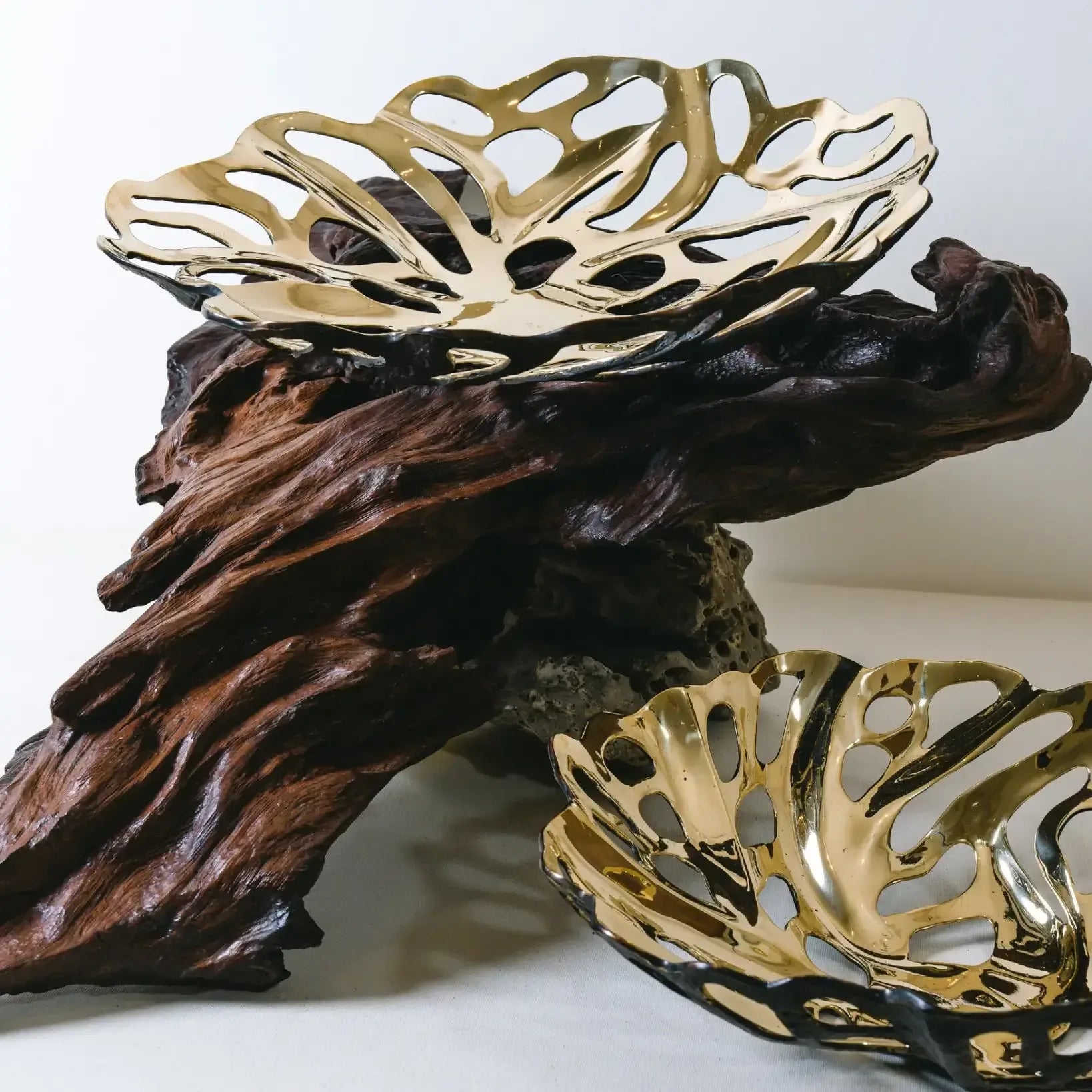 Bronze Flower Bowl