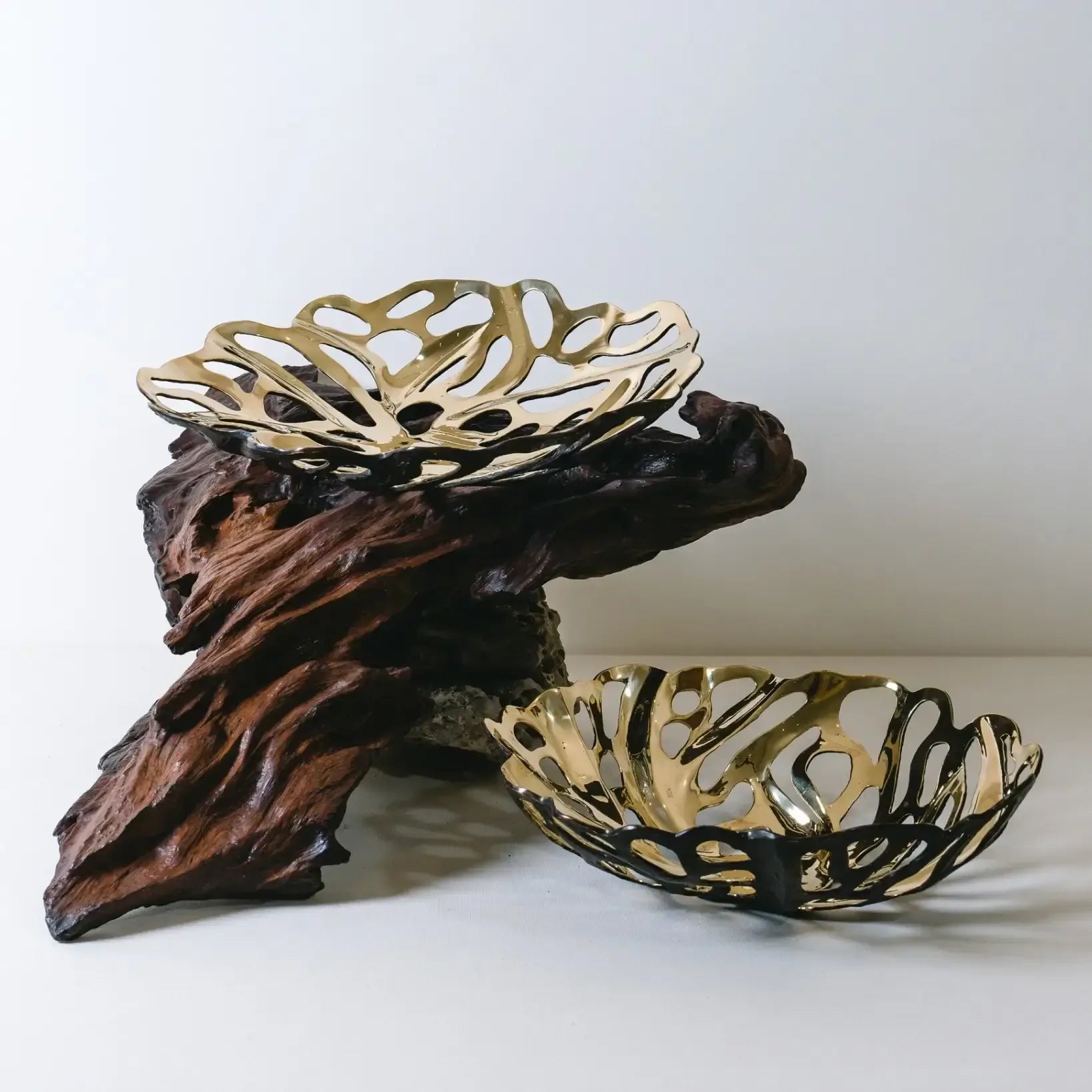Bronze Flower Bowl