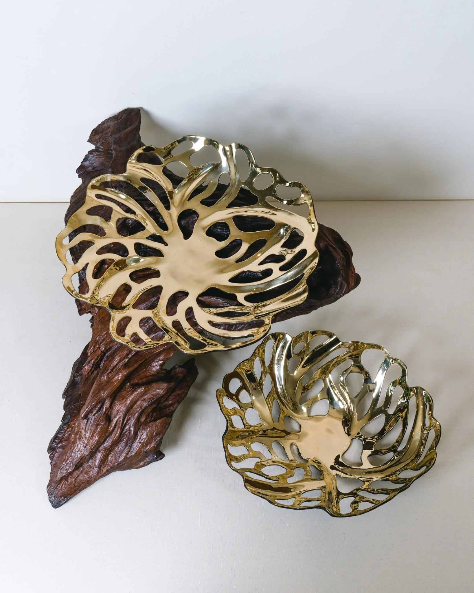 Bronze Flower Bowl