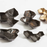 Bronze Geometric Vessels 7pc
