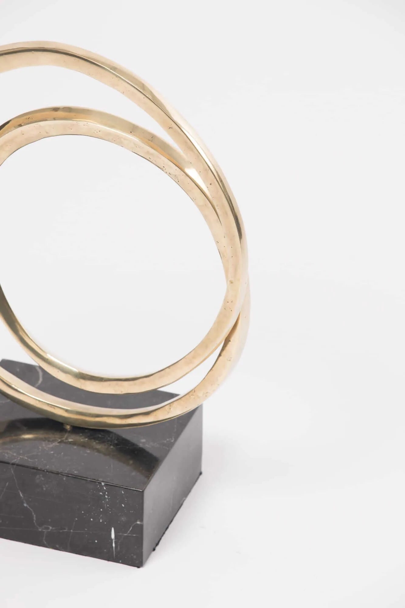 Bronze Infinity Round Sculpture