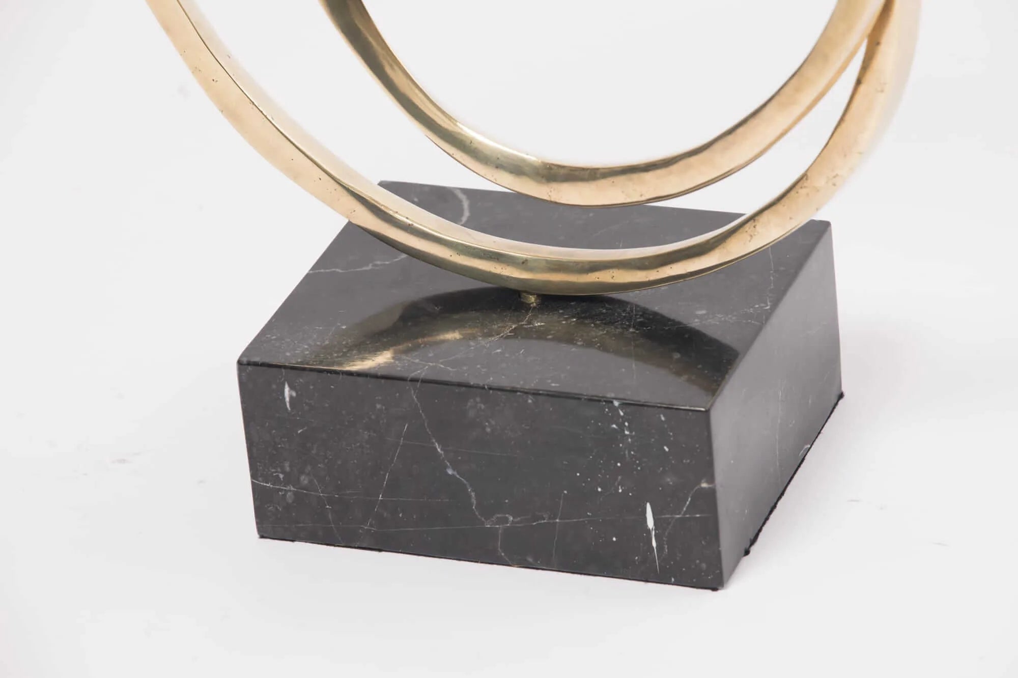 Bronze Infinity Round Sculpture