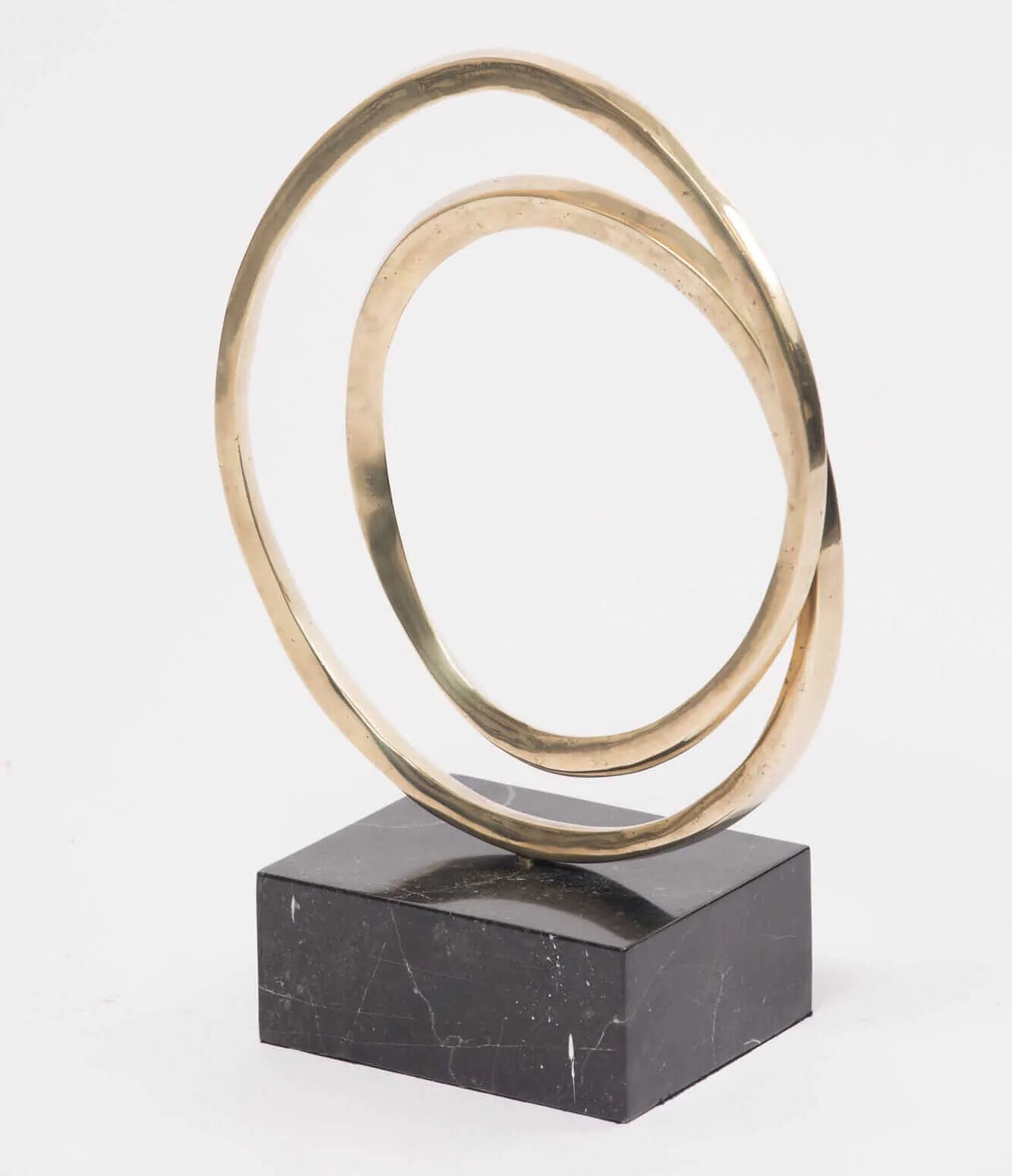 Bronze Infinity Round Sculpture