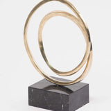 Bronze Infinity Round Sculpture
