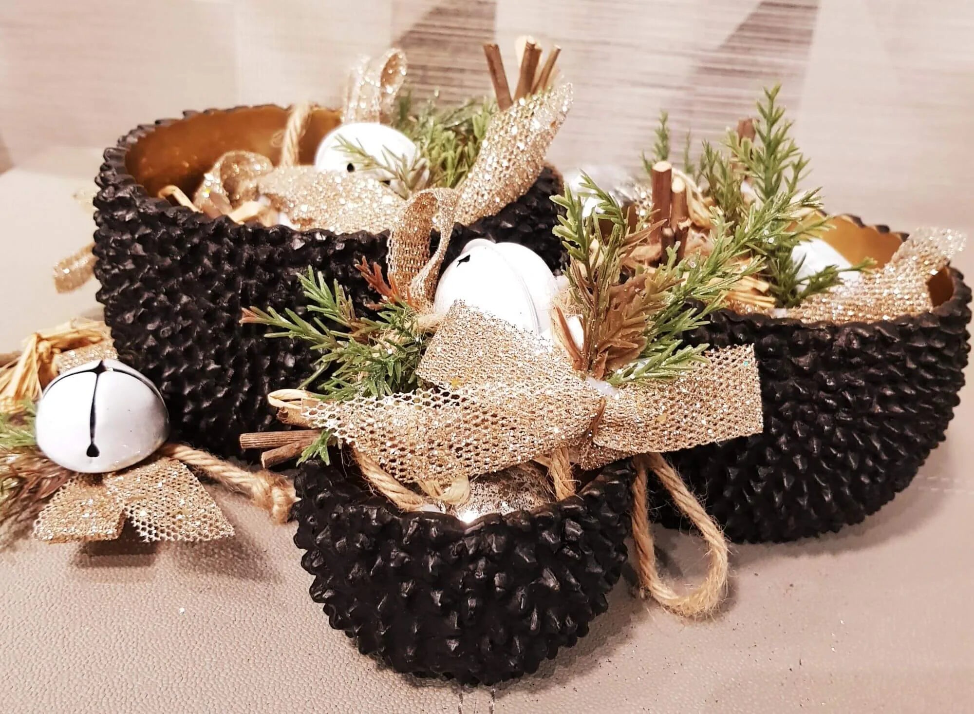 Bronze Jackfruits Bowls set of 3