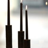 Bronze Nera Candleholders 3pc