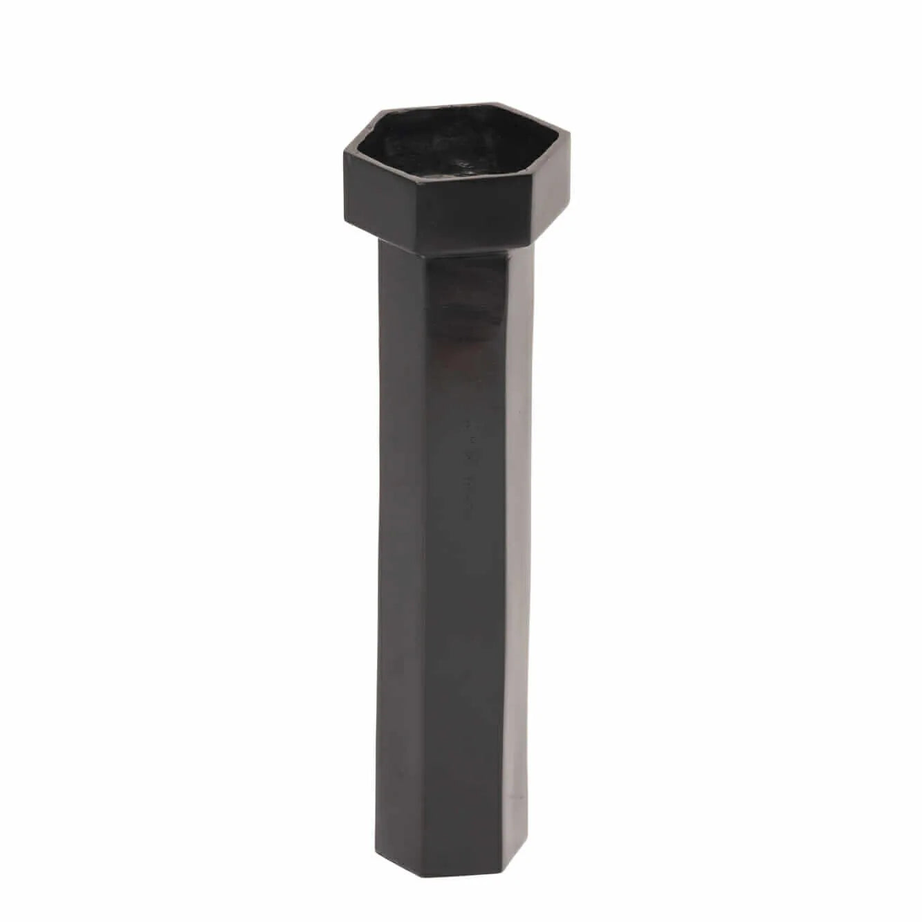 Bronze Nera Hexagon Vase High