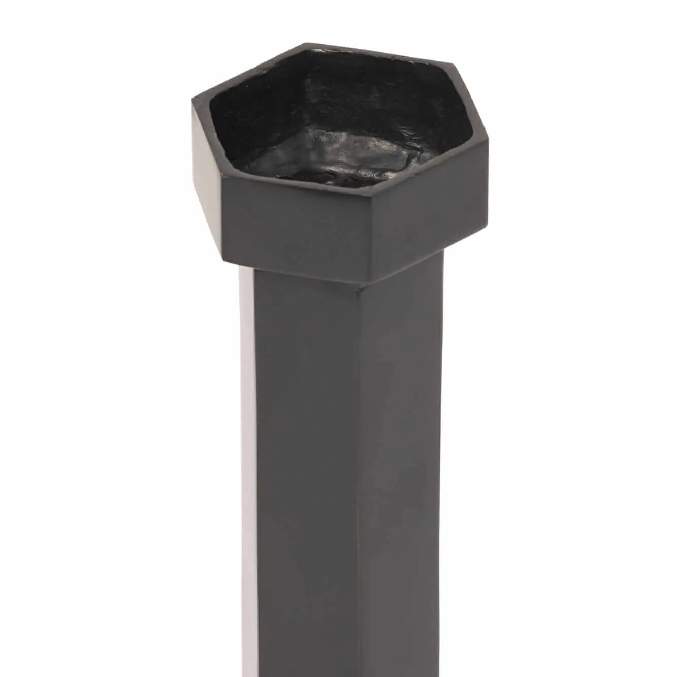 Bronze Nera Hexagon Vase High