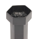 Bronze Nera Hexagon Vase Medium