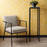 Bronze Pedestal Blu Leather