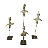 Bronze Sculptures Low Torso Gold