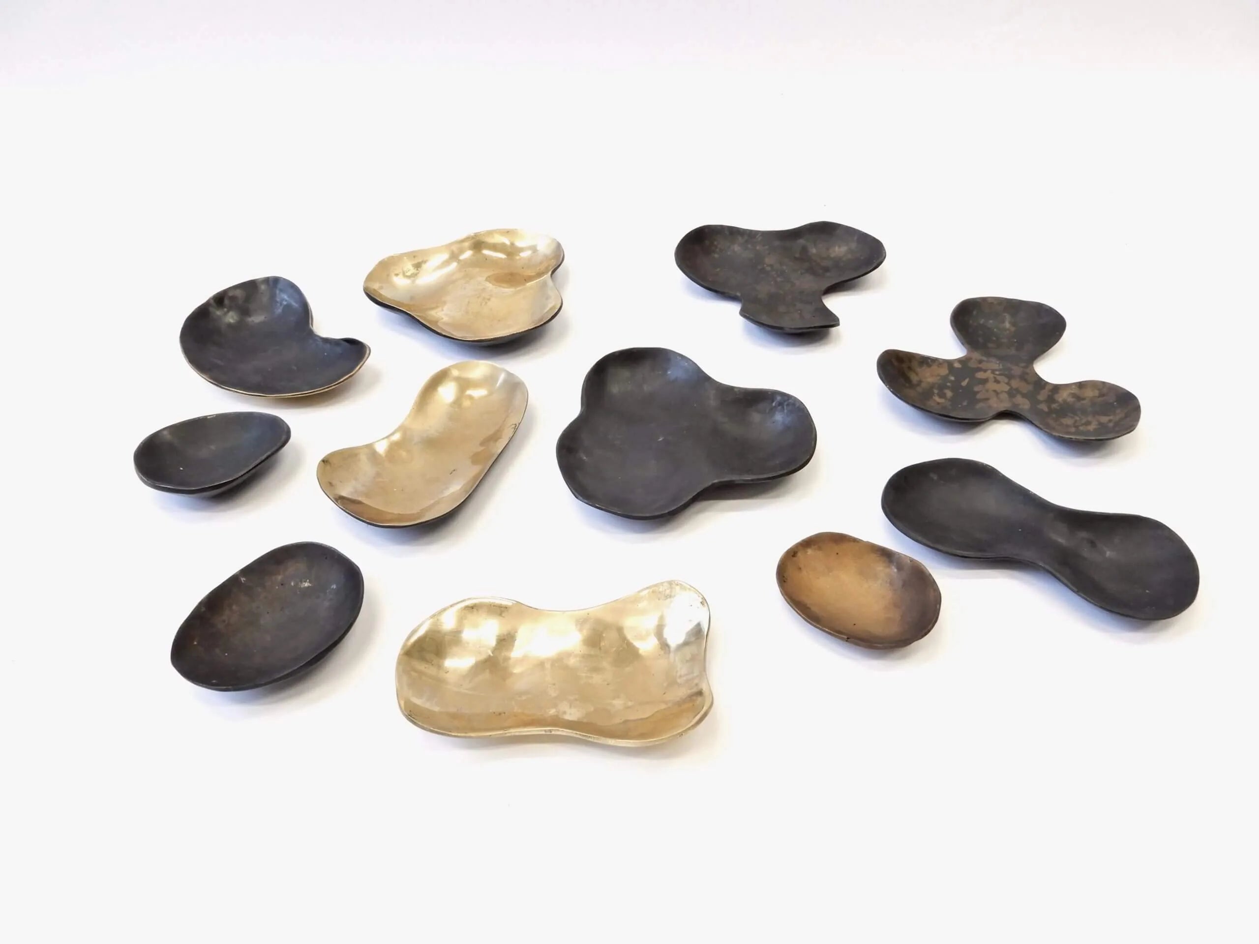 Bronze Stone Vessels 11pc