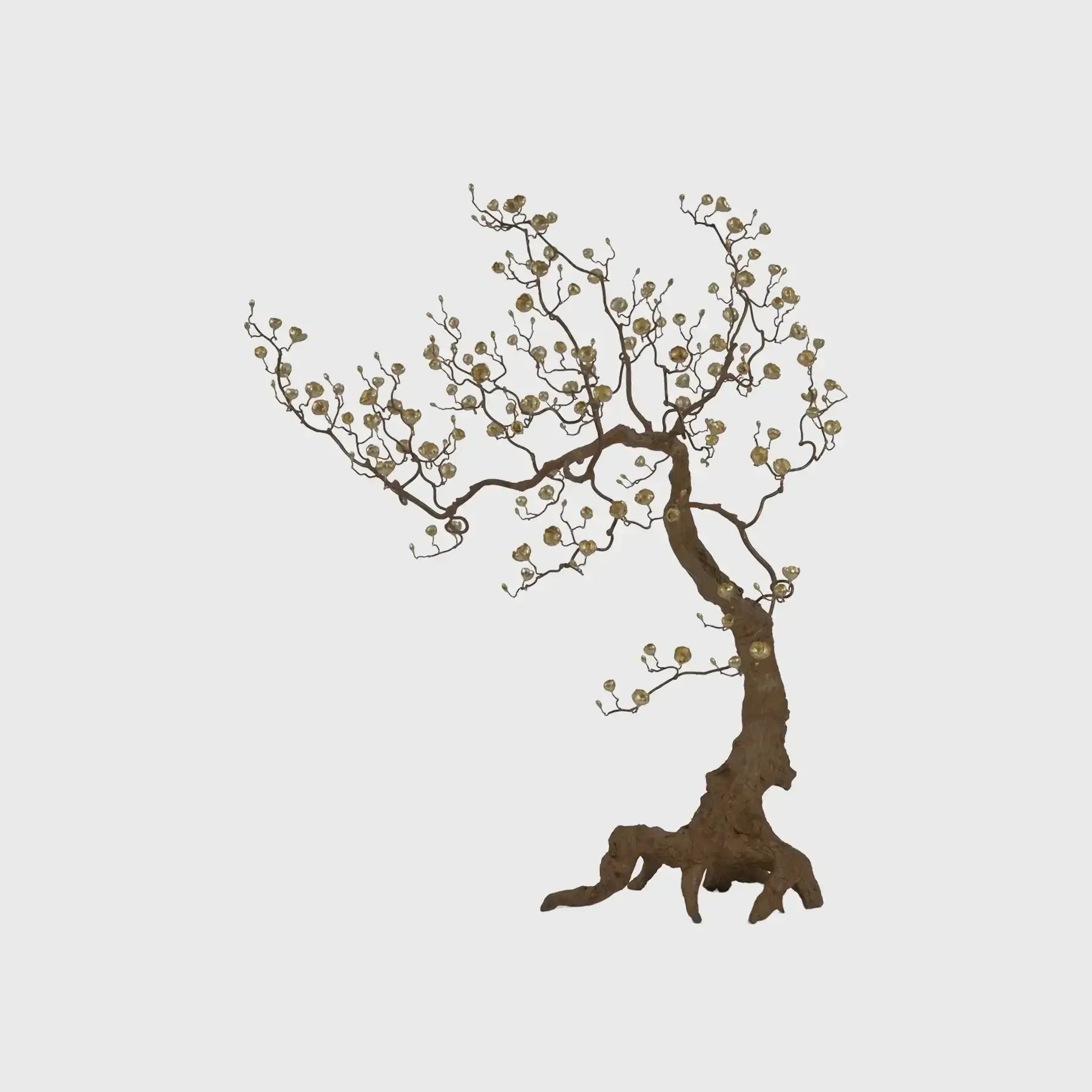 Bronze Tree Blossom Sculpture