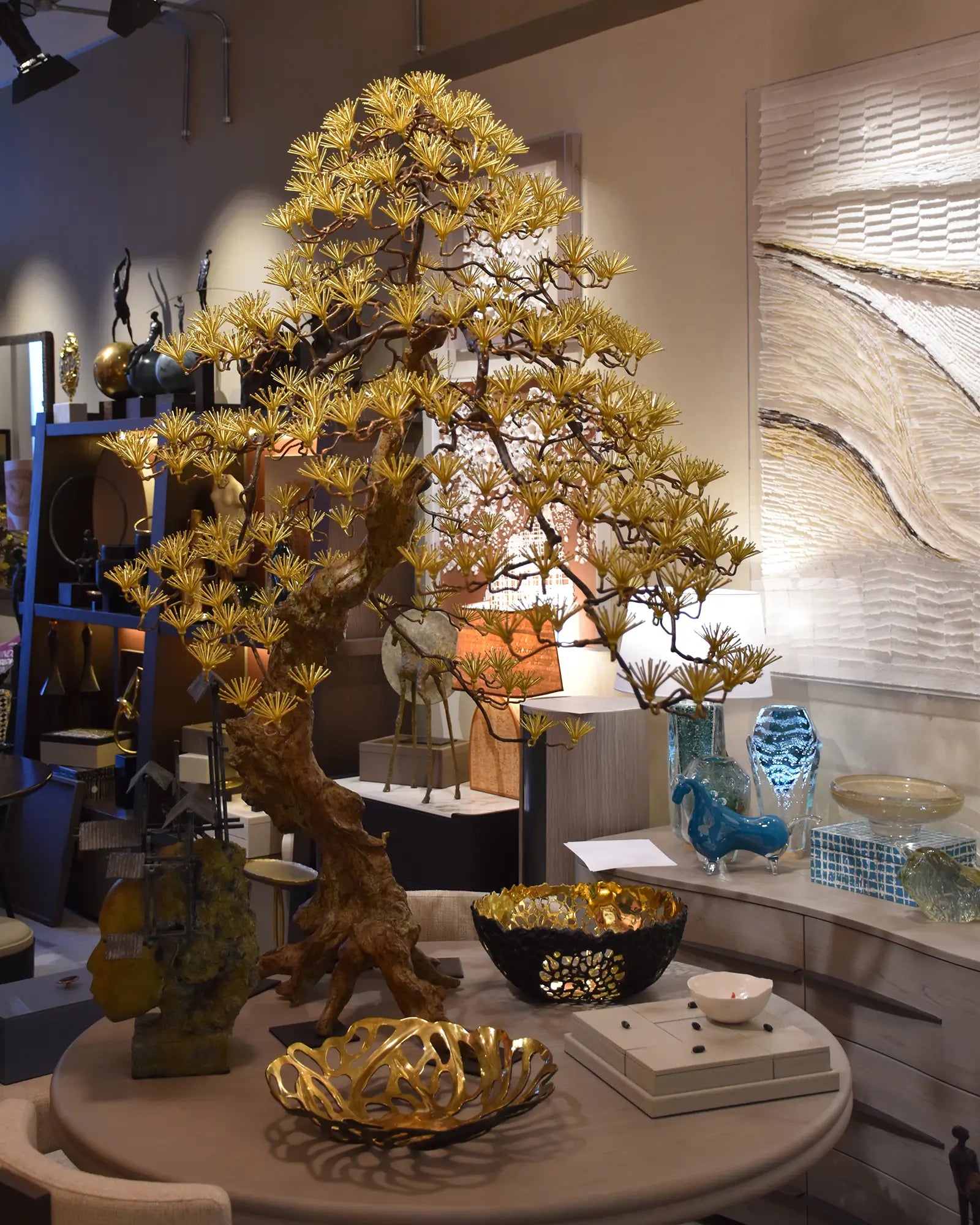 Bronze Tree Bonsai Sculpture
