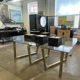 Bronze Twist Dining Table