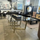 Bronze Twist Dining Table
