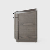 Brooklyn 1 Drawer Nightstand Macchiato