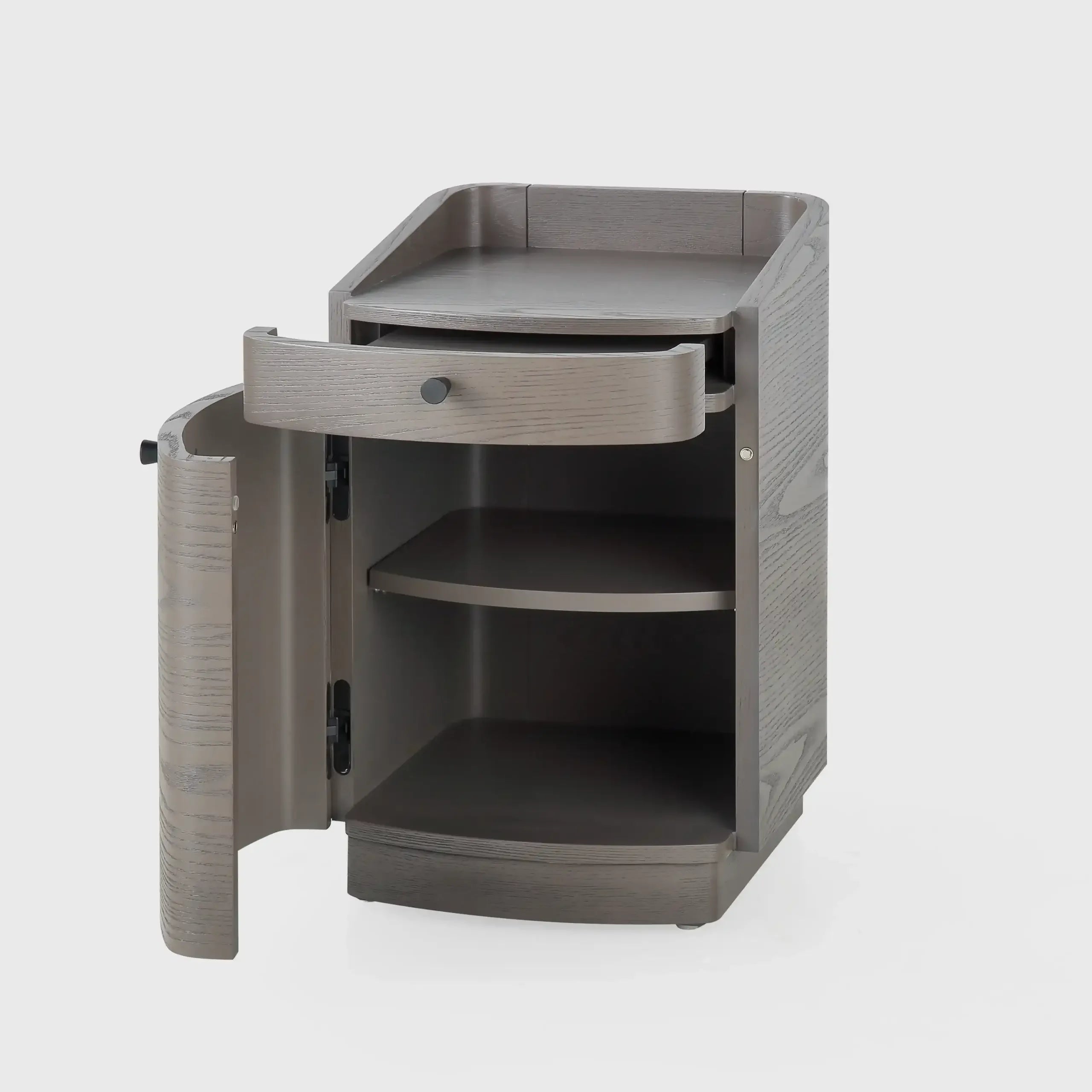 Brooklyn 1 Drawer Nightstand Macchiato