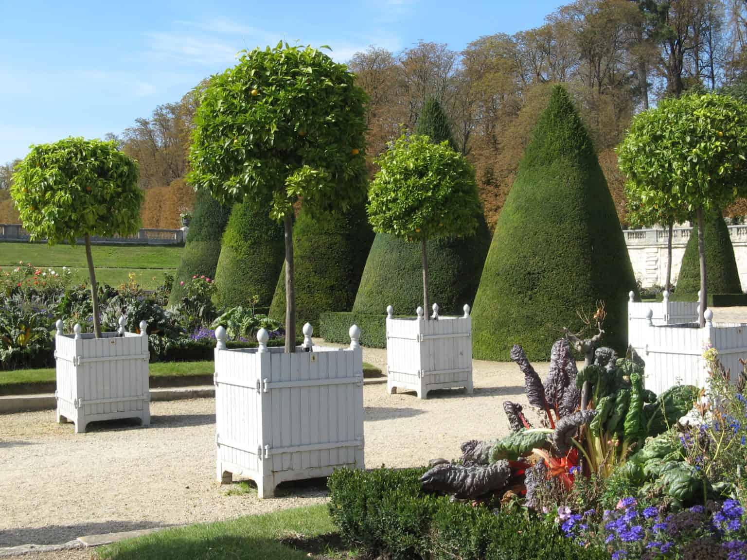 Caisse de Versailles 900mm in stone grey