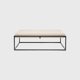 Caged Coffee Table Pumice Leather