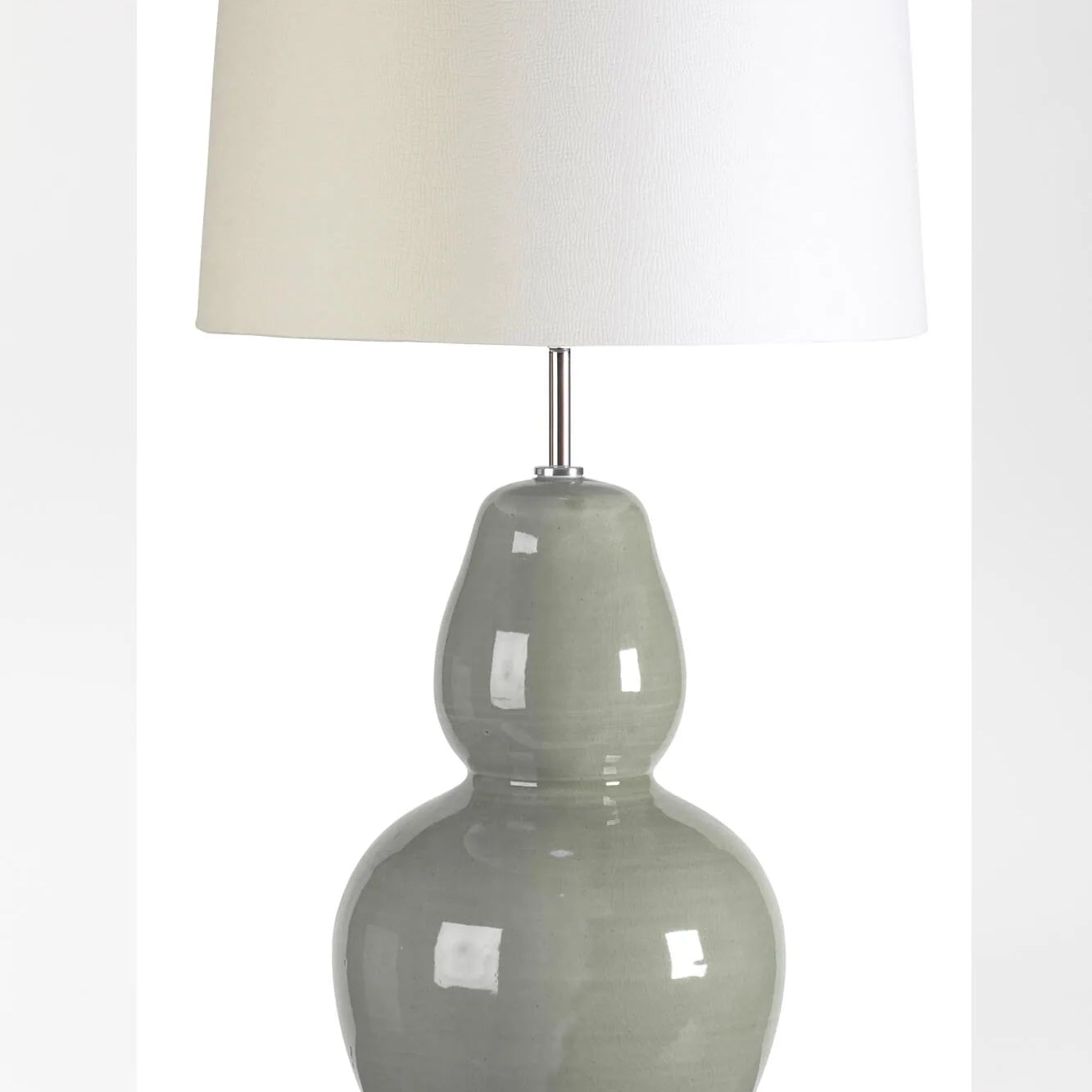Calabash Ceramic Lamp Lichen Large