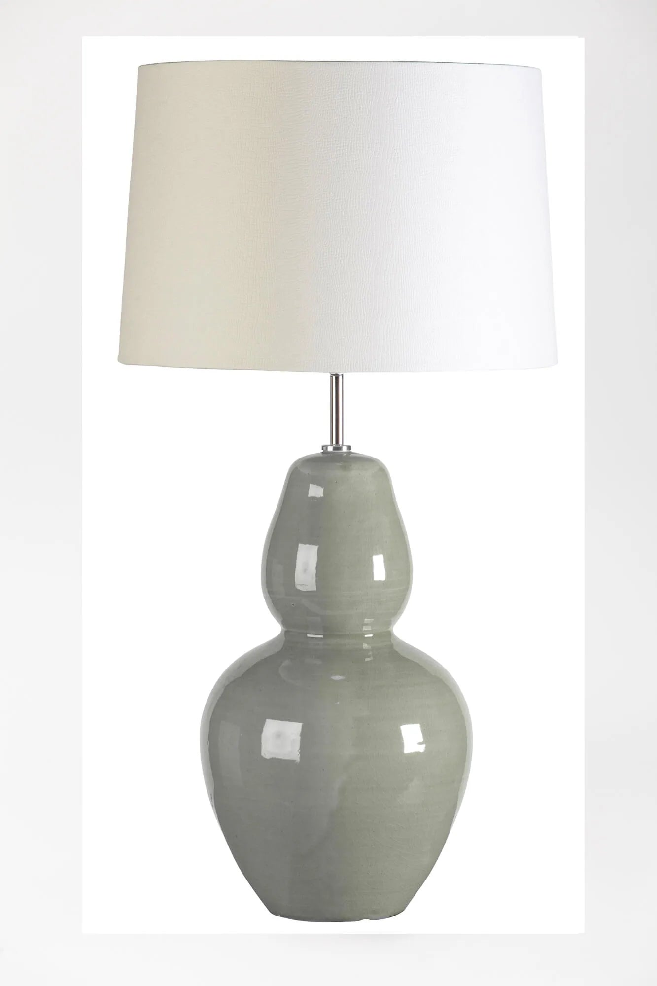 Calabash Ceramic Lamp Lichen Large