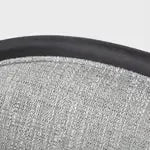 Capitano Armchair Leather and Fabric