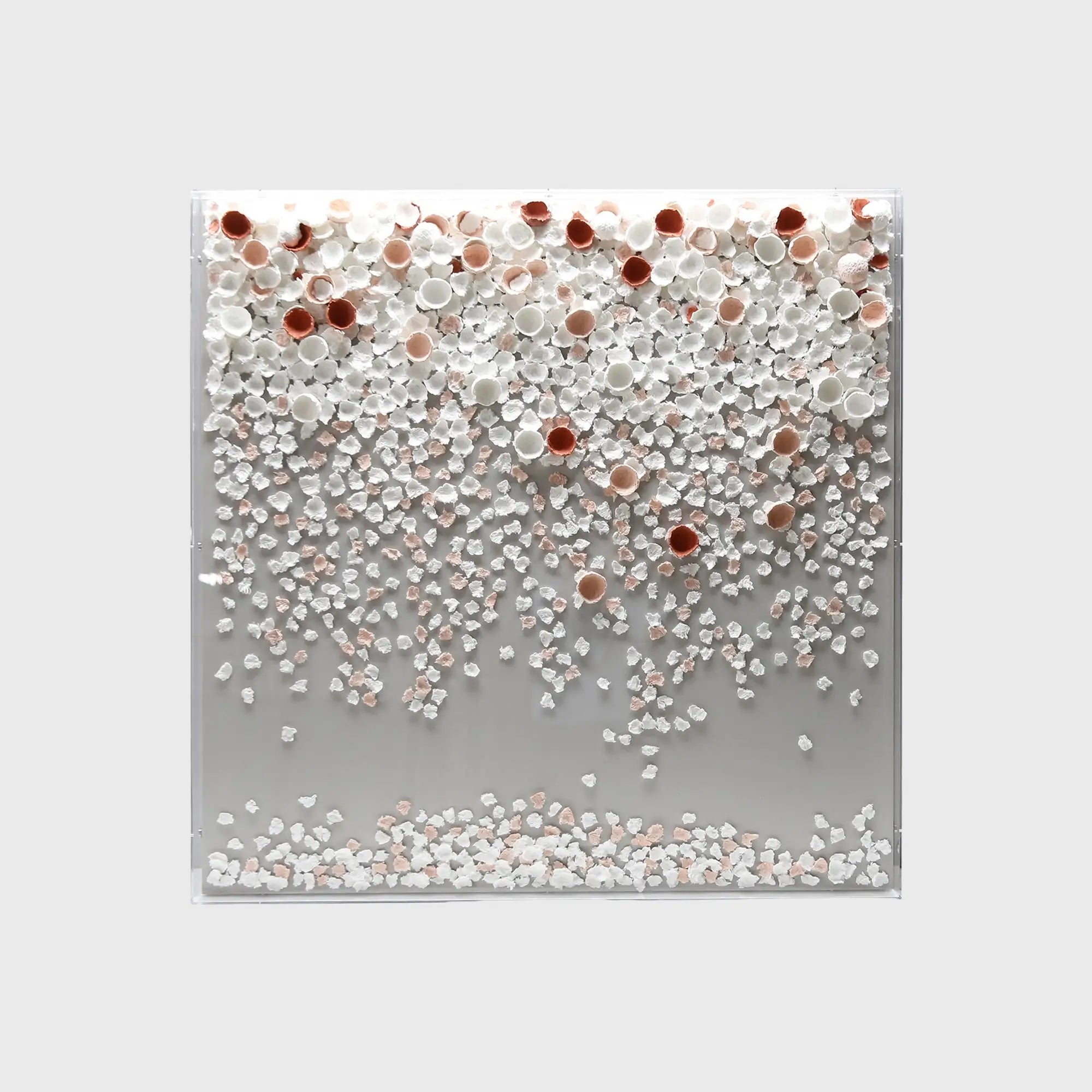 Cascade Paper Petals 3D Art