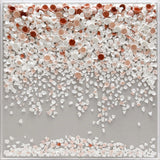 Cascade Paper Petals Framed 3D Art