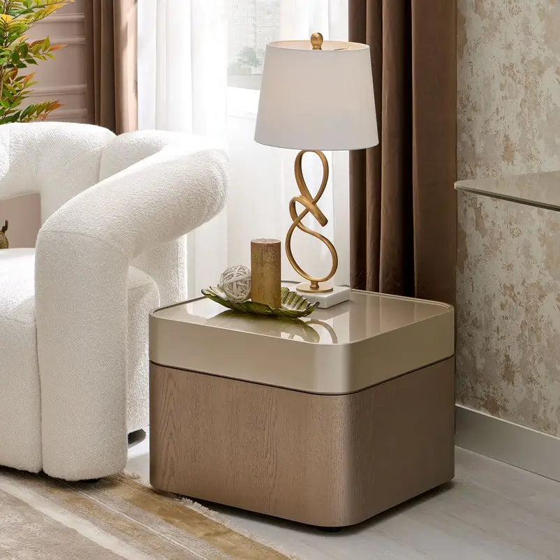 Champagne Side Table