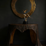 Cloth of Gold Console Bronze Dorato