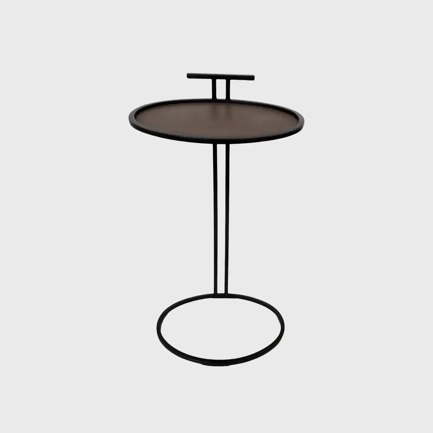 Cocktail Table Oval Valen Leather