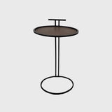 Cocktail Table Oval Valen Leather