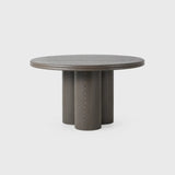 Column Round Dining Table 132cm Macchiato