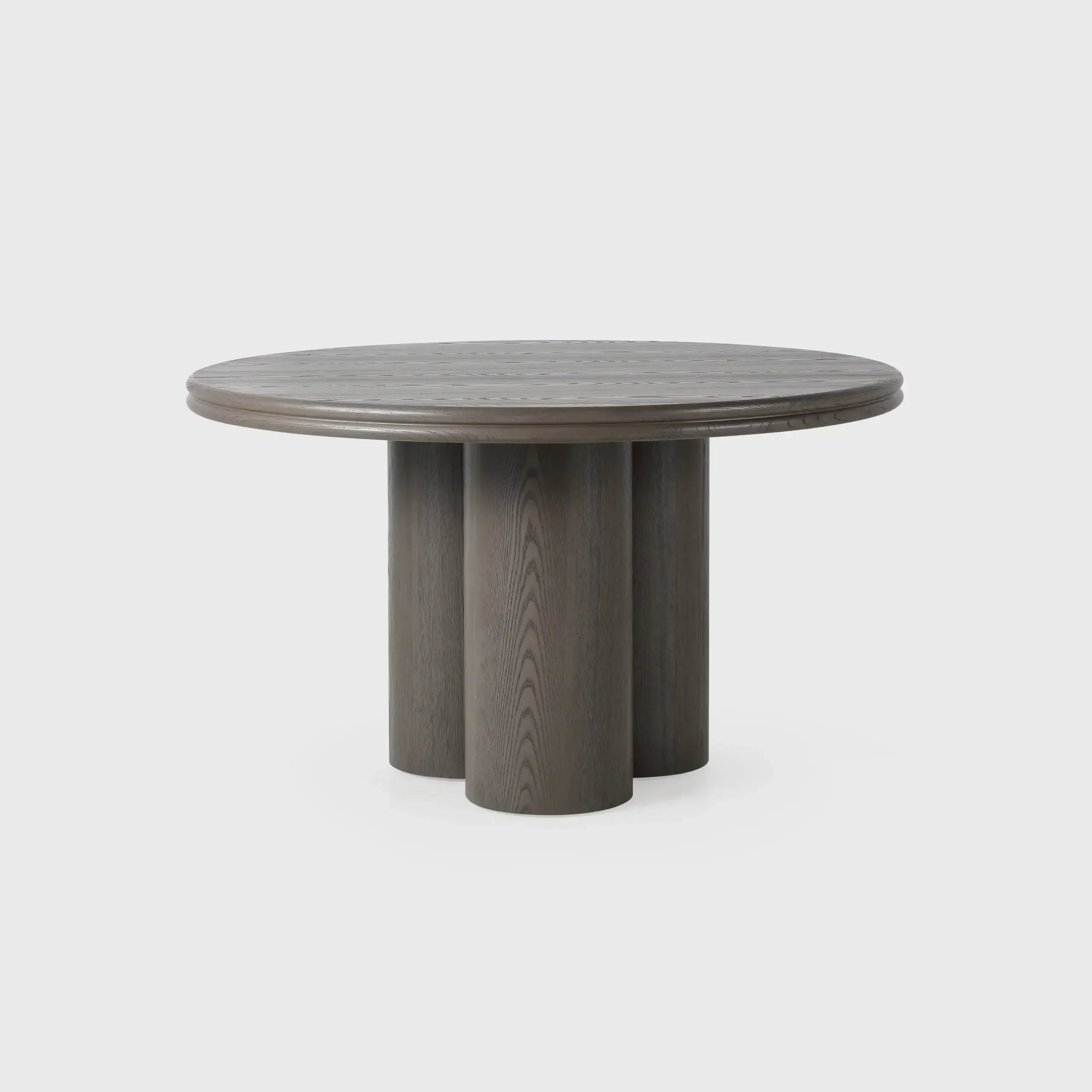 Column Round Dining Table 132cm Macchiato