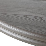 Column Round Dining Table 132cm Macchiato