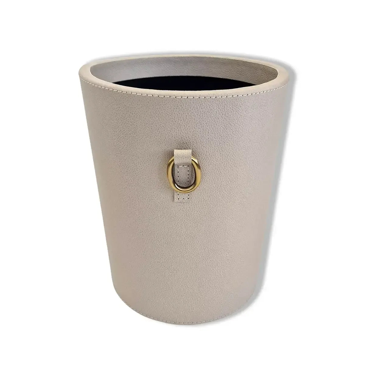 Cone Waste Bin Pumice Leather