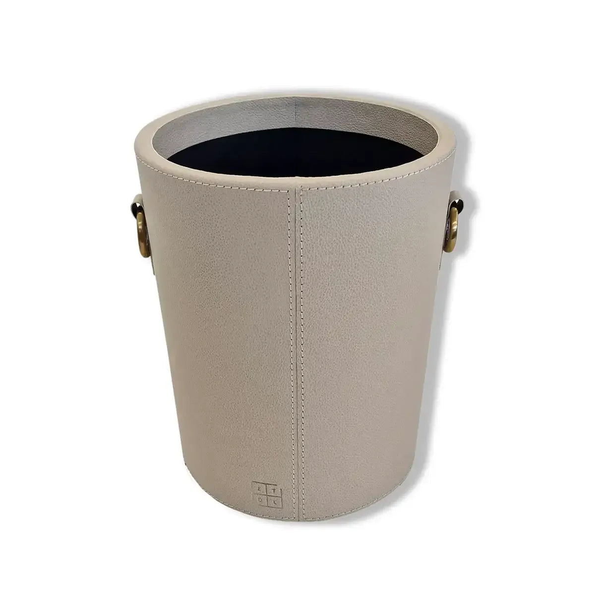Cone Waste Bin Pumice Leather