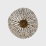 Coral Side Table Bronze Dorato