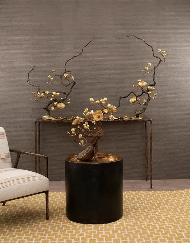 Crater Bronze Table