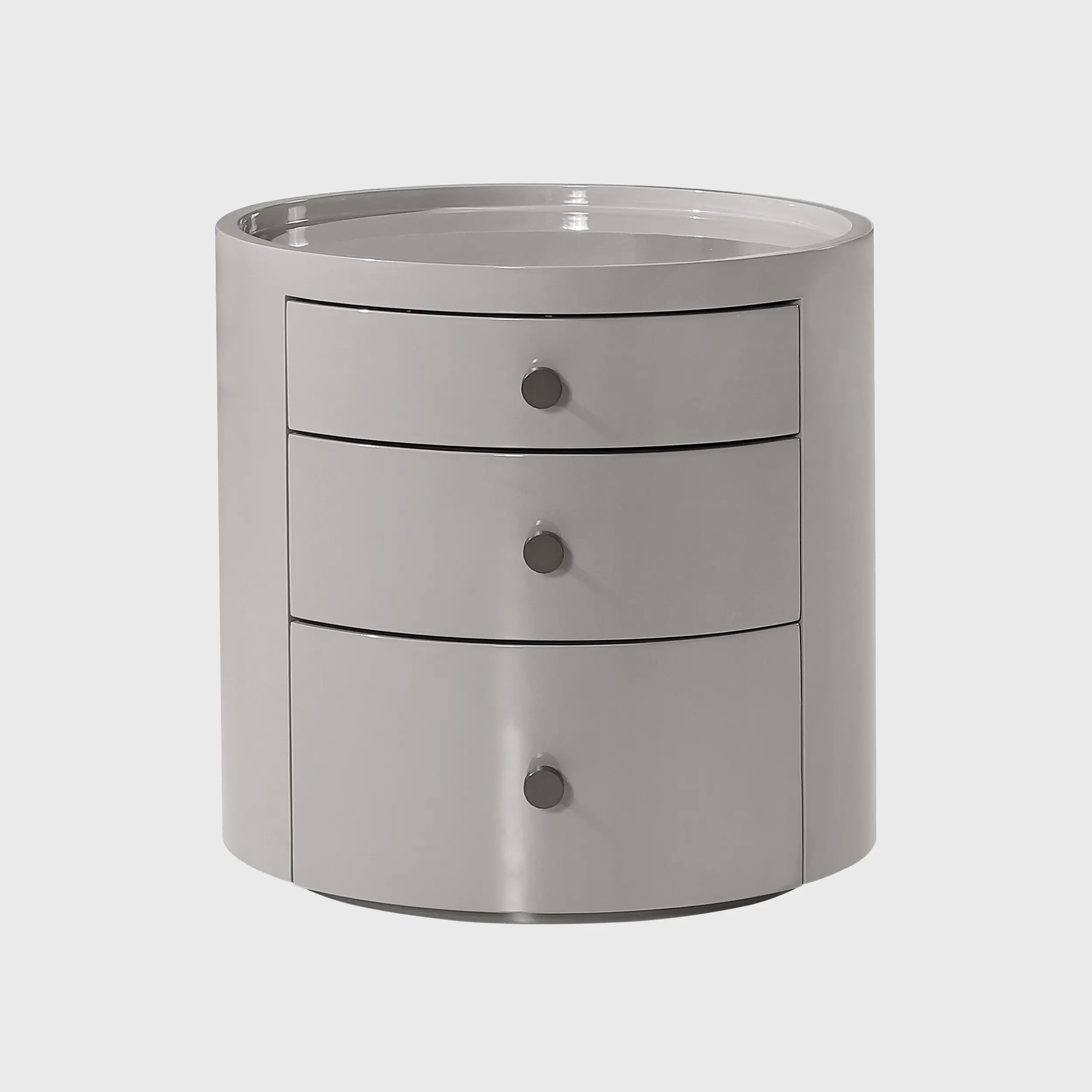 Crawford Round Chest Taupe