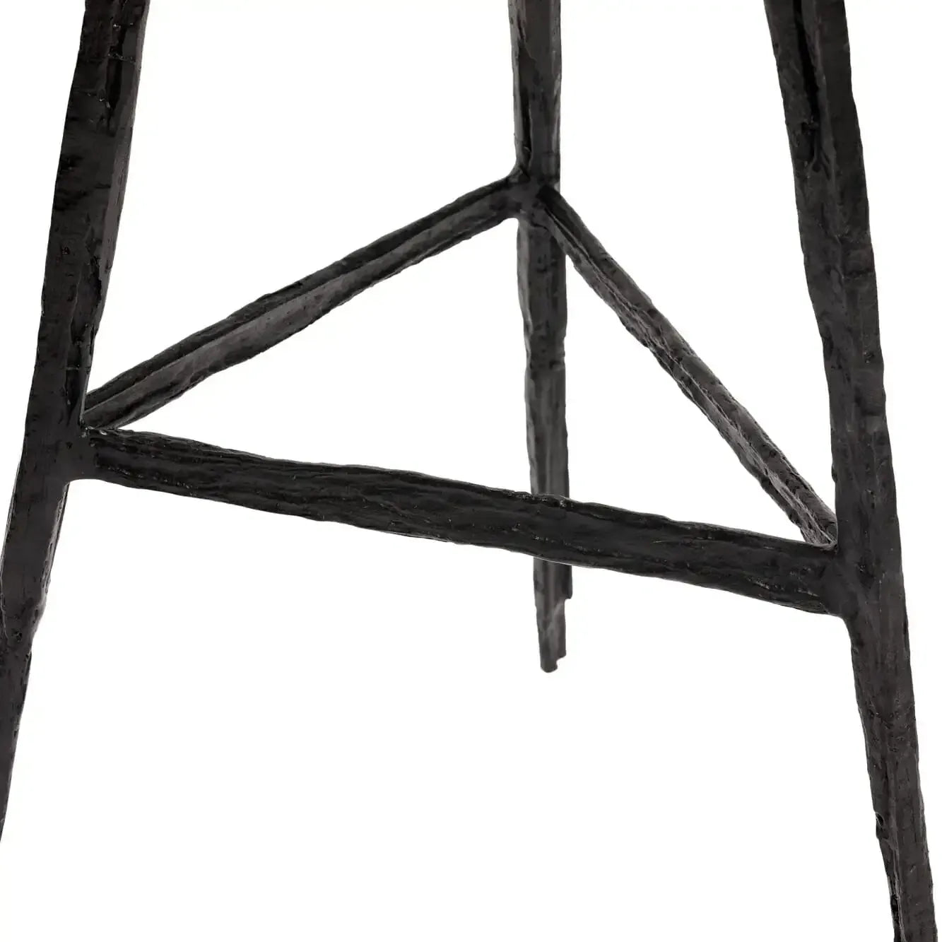 Croc Bar Stool Bronze Nera